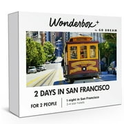 Wonderbox - Experience gift for couple - 2 days in San Francisco - Enjoy 1 night in a 3-4 star hotel