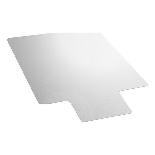 Pemberly Row Tapis de Chaise en Vinyle Transparent 48 Pouces x 36 Pouces PVC pour Sol Dur