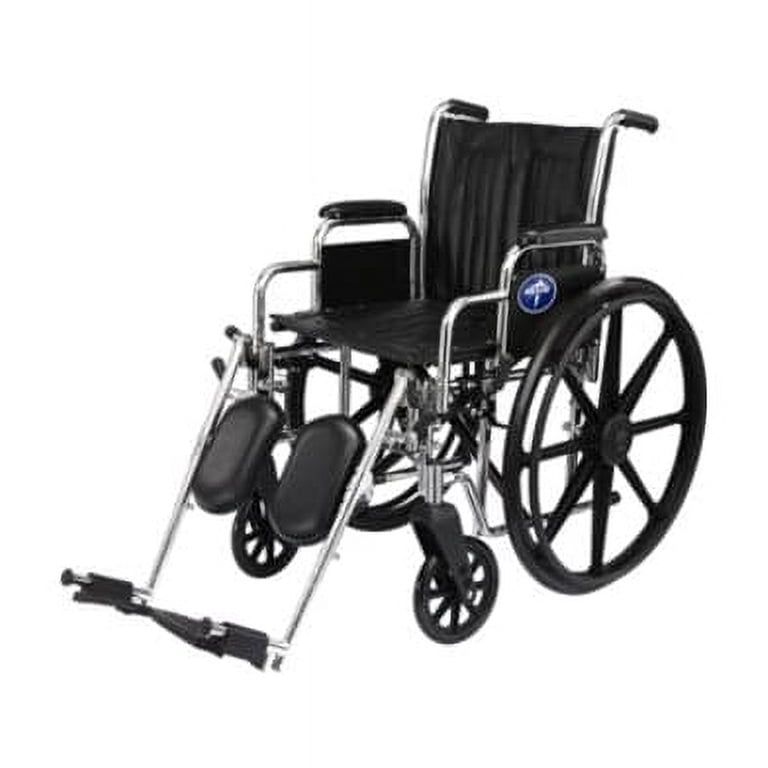 Medline Excel 2000 Deluxe Wheelchair - Walmart.com