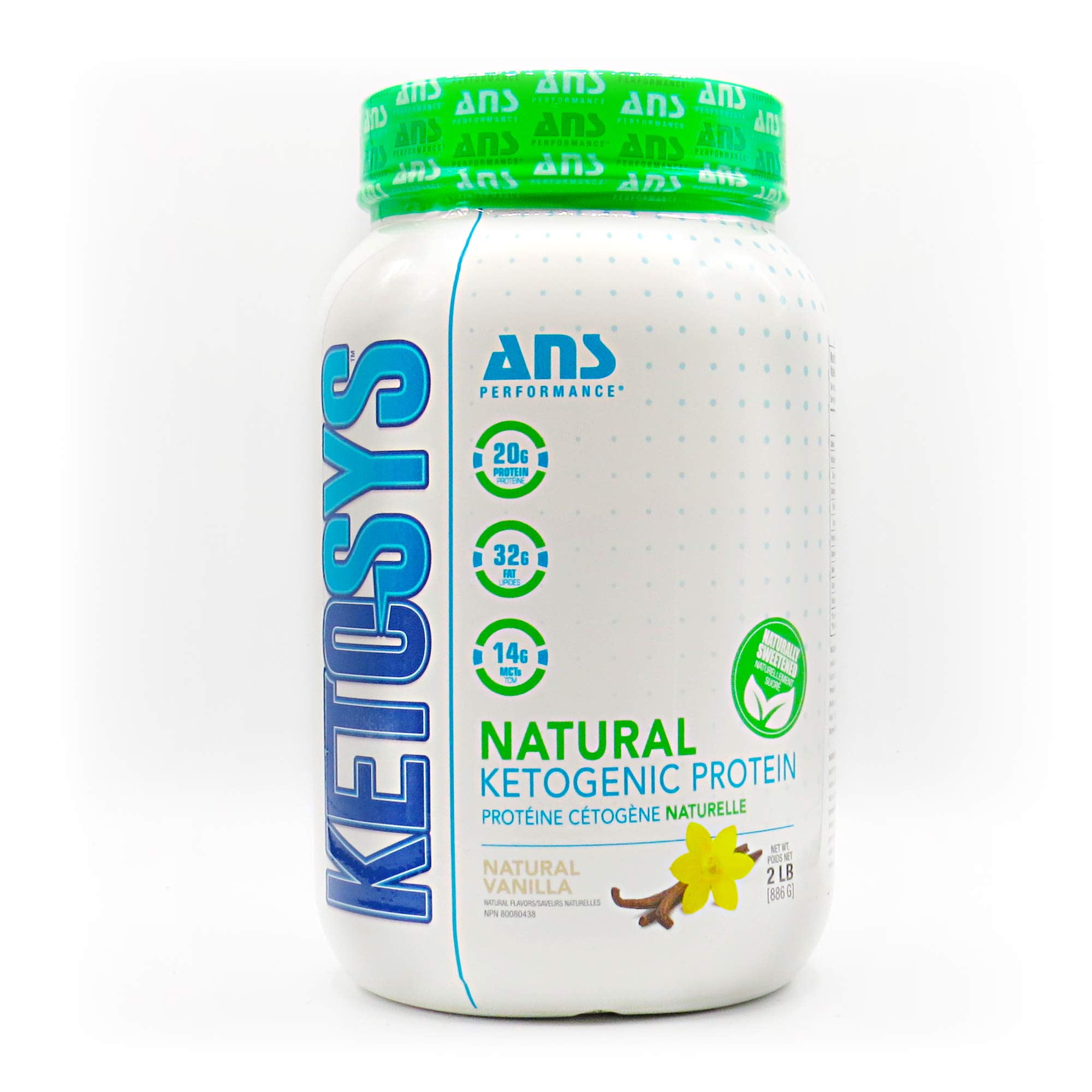 ANS Performance KETOSYS Natural Ketogenic Protein Powder (14 Servings