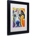 thumbnail image 2 of Trademark Fine Art "Great Dane" Canvas Art by Dean Russo, White Matte, Black Frame, 2 of 4