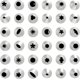 thumbnail image 1 of Juego de 42 piezas de mangas pasteleras y puntas Suministros de decoración de pasteles con 36 puntas de glaseado numeradas, 2 mangas pasteleras de silicona, 2 clavos de flores, 2 piezas de plástico reutilizables XianweiShao 1327534061161, 1 of 1