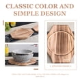 thumbnail image 3 of Household Pot Mat Multi-function Casserole Holder Wooden Casserole Mat Kitchen Accessory, 3 of 5