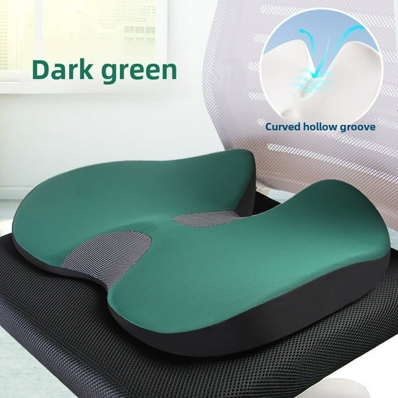 Premium Memory Foam Seat Cushion for Office Chair, Car, and Student Desk - Pressure Relief Pad with Removable Washable Cover, Portable & Stylish Design - 45x35x5cm,