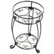 thumbnail image 5 of Soporte de planta en maceta de metal Sincero doble capa estilo Europeo Negro, 5 of 10