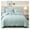 Aruba Blue, variant on 3-Piece 100% Cotton Oversized Bedspread Lightweight Quilt Coverlet Embroidery Farmhouse Bedding Set (Sakura White, Oversized Queen (100"x106"))