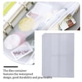 thumbnail image 5 of justharion 10 Pieces Zipper Pouch Container Convenient PVC Documents Pouches Document Holding Bag Storage Containers for Home Office School A5, 5 of 5