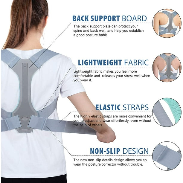 Posture Corrector Adjustable Waist Corset Posture Corrector Belt Breathable  Shoulder Corrector Belt For Back Pain
