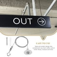 thumbnail image 3 of OULII Fil de Suspension pour Photos 2 Pcs Rails de Suspension en Acier Inoxydable pour Artistes 11.8*0.2*0.2 Po, 3 of 8