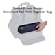 thumbnail image 5 of Bolsa organizadora de esmaltes de uñas UOZL con capacidad para 40 botellas de 15 ml, 5 of 8
