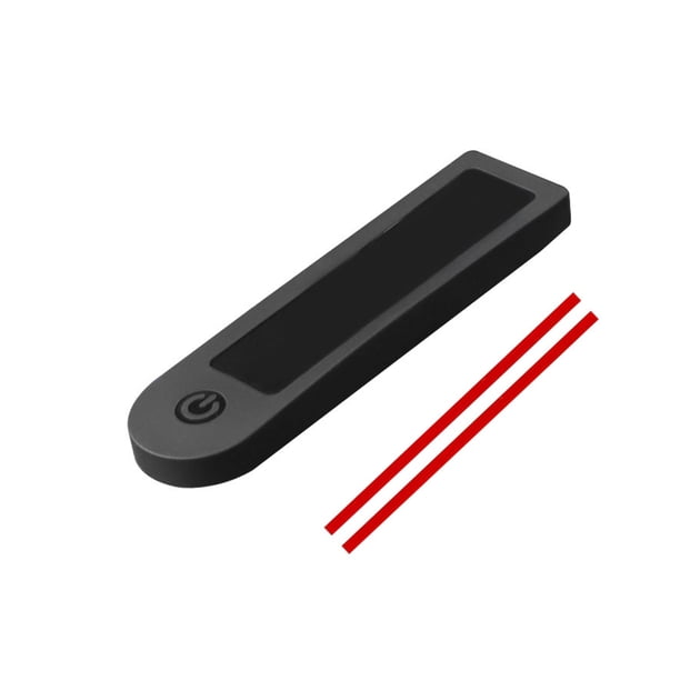 Speravity Protector de Panel de patinete eléctrico, cubierta Universal para salpicadero, pantalla de visualización, funda protectora suave, Bombillas para automóviles Negro