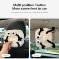 thumbnail image 4 of Cartoon Car Plush Animals Tissue Box Cute Napkin Tissue Paper Holder Creative Car Armrest Tissue Case for Home Bathroom Car, 4 of 8