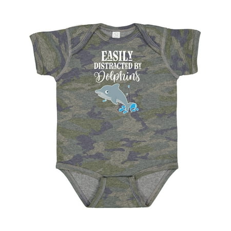 

Inktastic Dolphin Lover Gift Baby Boy or Baby Girl Bodysuit