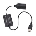 thumbnail image 1 of Dash Cam Power Cable, 12V Car Cigar Lighter Socket Adapter Power Cable Cord  for Dash Cam GPS Car Led Light Strips Automotive Electronics, 1 of 8