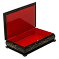 thumbnail image 5 of STP GOODS Troika Lacquer Trinket Box 6.3x4.3" (11x16 cm) Wooden Decorative Jewelry Box Keepsake Handmade Jewelry Storage Organizer Trinket Case, 5 of 8