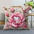 thumbnail image 4 of Rewenti Housse de Coussin Rose Limitée Décoration de Canapé, 4 of 6