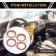 thumbnail image 2 of Anillos de Decoración del Tablero de Ventilación de AC de 4 Pcs para Jeep Wrangler JL JLU 2018-2020, Decoración del Anillo de Cubierta de Ventilación de Aire Acondicionado de Plástico Naranja, 2 of 6