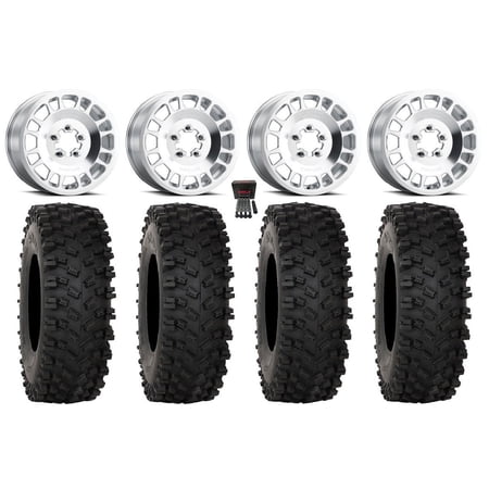 Method 412 15×6 Wheels Raw (5+1) 32 ATX470 Tires Polaris RZR Turbo R & Pro R Ranger 1500 Xpedition