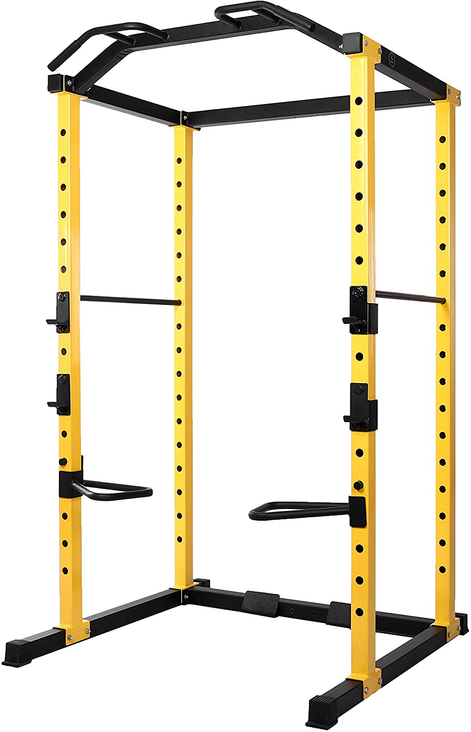 HulkFit 1000-Pound Capacity Multi-Function Adjustable Power Cage with J-Hooks and Dip Bars, Power Cage Only - image 1 of 3