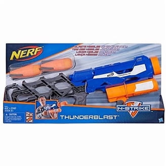 Nerf Halo MA40 Dart Blaster - Motorized, 10-Dart Clip, Elite Darts