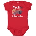 thumbnail image 3 of Inktastic Violin Treble Maker Funny Violinist Music Boys or Girls Baby Bodysuit, 3 of 5