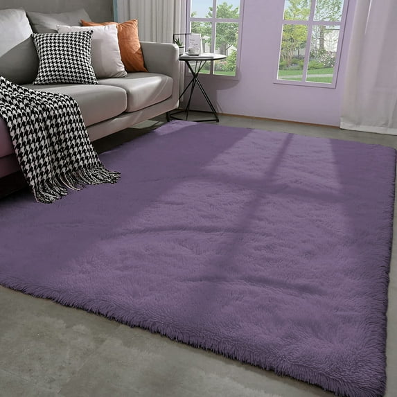 YouLoveIt Soft Area Rugs Fluffy Carpets Furry Floor Rugs Soft Shaggy Rugs Fluffy Bedroom Carpet Rectangle Durable Plush Fuzzy Area Rugs for Living Room Bedroom Dorm Kids Room