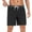 Black-01, variant on Men's Swim Trunks, Quick Dry Beach Swimwear Bathing Suit Shorts with Elastic Drawstring Waist