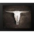 thumbnail image 2 of Ryan, Brooke T. 18x15 Black Modern Framed Museum Art Print Titled - Sepia Cattle Skull, 2 of 5