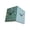 Blue, variant on Giaone Double Sided Corner Wall Clock,Decorative Wall Clocks for Living Room Decors