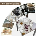 thumbnail image 6 of Seat Covers for Dining Room Chairs Stretch Printed Chair Seat Covers Set of 6, Removable Washable Upholstered Chair Seat Protector Cushion Slipcovers for Kitchen, Office, 6 of 6