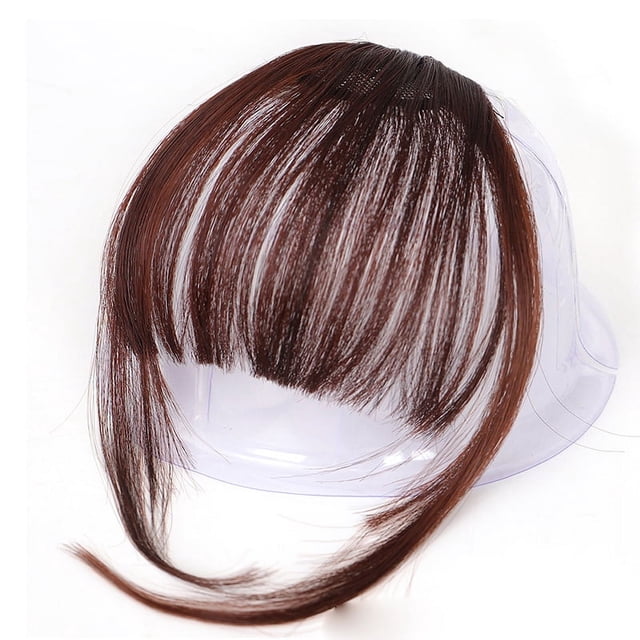 Extensiones de cabello Flequillo, Flequillo de mujer Pinza de pelo Flequillo de pelo Clip de mujer en Flequillo Tecnología innovadora