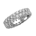 thumbnail image 2 of Karina B� Round Diamonds Eternity Band, 2 of 9