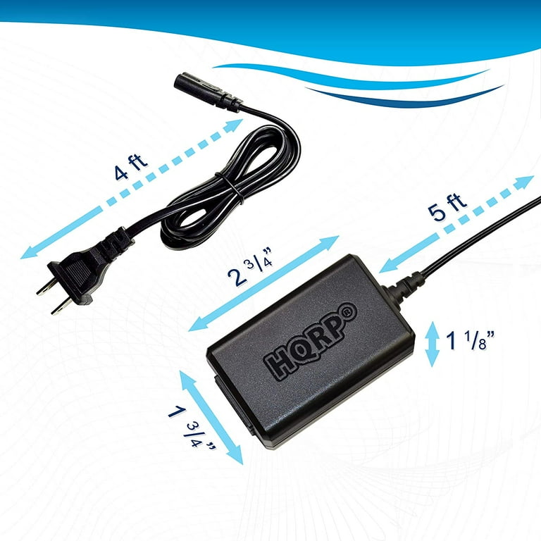 HQRP Replacement AC Adapter / Charger for Sony HandyCam HDR