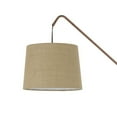 thumbnail image 2 of 68 Inch Adjustable Arc Arm Metal Floor Lamp, Rustic Bronze, 2 of 2