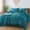 07 - Turquoise, variant on Taupe Comforter Set Twin Size, 2 Pieces Boho Tassel Lightweight Bedding Comforter Sets, Tan All Season Soft Fluffy Fringe Bed Set (66x90In Comforter & 1 Pillowcase)