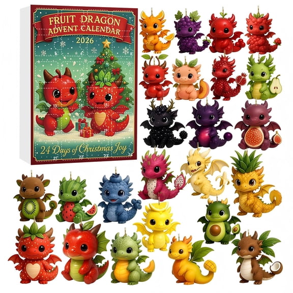 huayou Christmas Advent Calendar, Festive Countdown to Xmas, Perfect for Winter Holiday Season Decoration, Xmas Decorations Indoor Outdoor Use, Christmas Decor