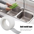 thumbnail image 1 of Cinta Cinta de tira de sellado antimoho, pegatinas de pared impermeables para lavabo de baño (D) Wdftyju Libre de BPA, 1 of 4