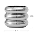 thumbnail image 2 of Maceta Circular T11-Pla Color Plata, 2 of 8
