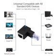 Cat5e Rj45 Crossover Modular Adapter szgwtk Cat5e/Cat6 RJ45 Ethernet Adapter,2Pack 90 Degree Ethernet RJ45 ...