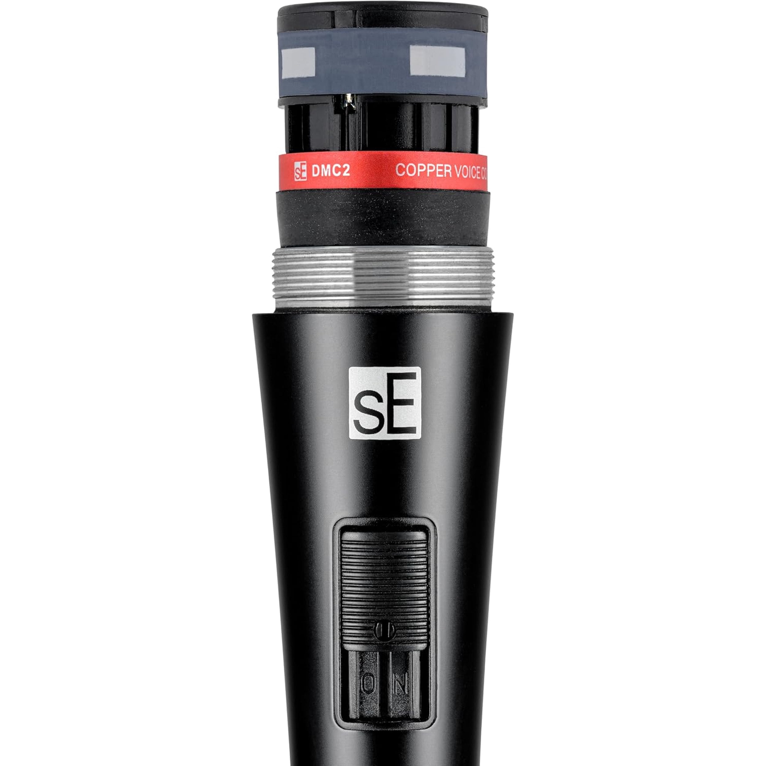 sE Electronics V2-SW-XLR Supercardioid Dynamic Handheld Microphone with On/Off Switch (Includes 15' Cable)