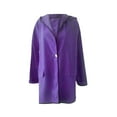 thumbnail image 4 of PVCS Womens Warm Faux Coat Cardigan Winter Solid Long Sleeve Outerwear, 4 of 4