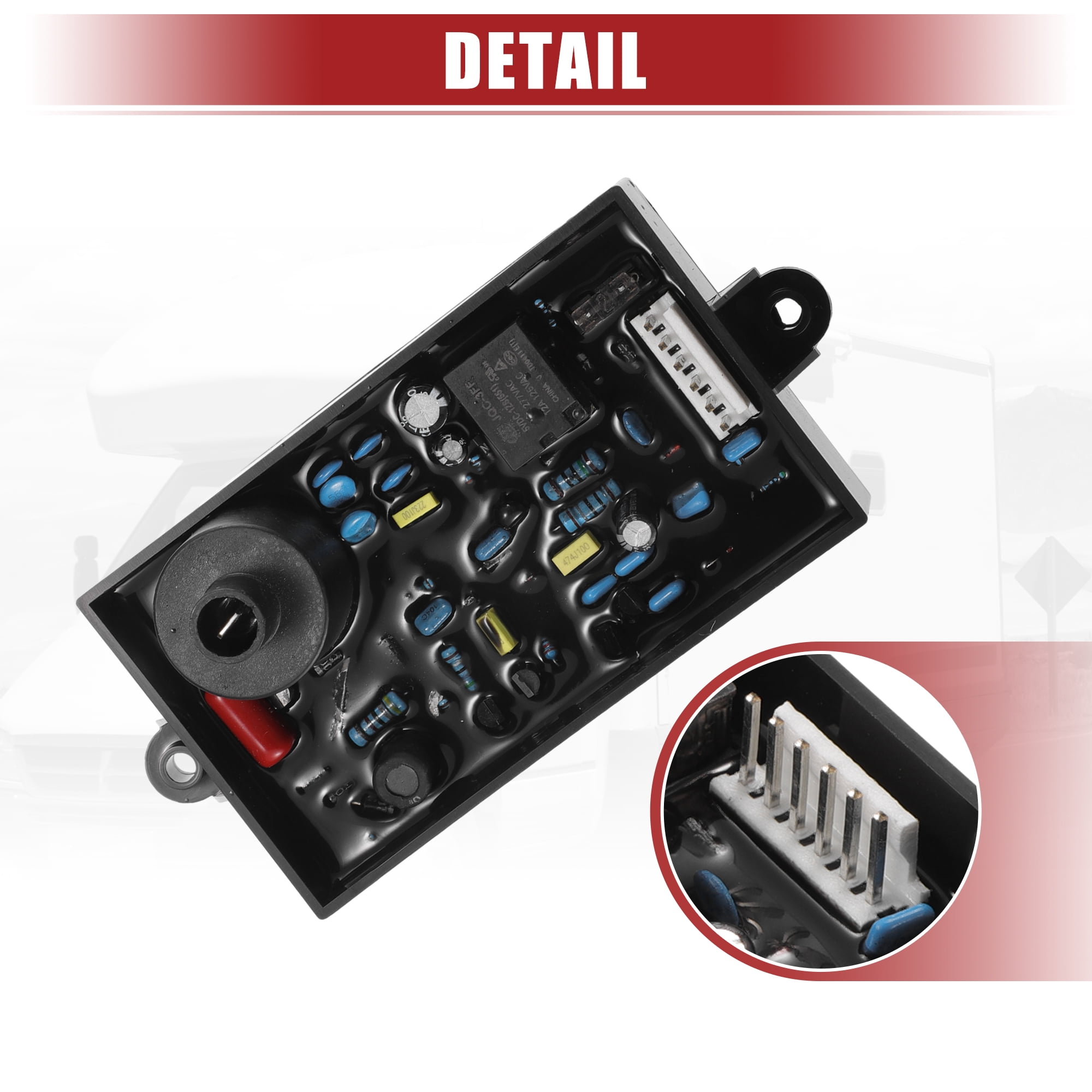 Unique Bargains 1pcs Universal RV Water Heater Control Circuit Board Water Heaters Black