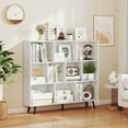 thumbnail image 4 of Costway 10 Cube Bookcase 3-Tier Modern Storage Organizer with 5 Metal Legs Bookshelves, 4 of 10