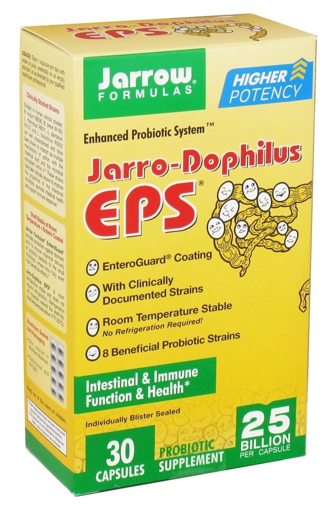 Jarrow Formulas - Jarro-Dophilus EPS Enhanced Probiotic System - 30 ...