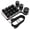 Black, variant on Yajisi 12-Keys 3 Knob Programmable Gaming Keypad Red Switch Mechanical Keyboard, BT & USB Wired Dual Mode Shortcut Custom Keypad for PC Desktop, Black (5.31 inches / 13.5 cm)