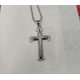 thumbnail image 4 of Collar para mujer, joyería para mujer, joyería para mujer, collar con colgante de acero inoxidable unisex para hombre, cadena de acero inoxidable., 4 of 5
