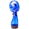 thumbnail image 1 of Moyic Ventilador eléctrico para acampar al aire libre, senderismo, ventilador de viaje, Mini ventilador de pulverización de agua, ventilador de Electrodomésticos Azul Moyic JJ24282-03B, 1 of 6