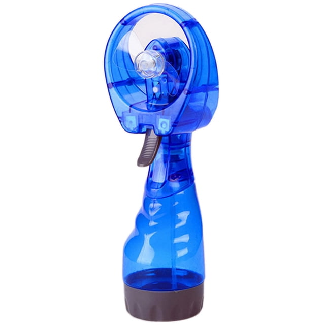 Moyic Ventilador eléctrico para acampar al aire libre, senderismo, ventilador de viaje, Mini ventilador de pulverización de agua, ventilador de Electrodomésticos Azul Moyic JJ24282-03B
