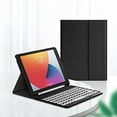 thumbnail image 1 of Étui Clavier pour iPad Mini 5e Génération Mini 4 7.9 Pouces Touches Rondes Mignonnes Clavier Coloré Sans Fil Détachable avec Support pour Crayon pour Mini 5 (Mini4/Mini5), 1 of 7