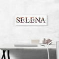 thumbnail image 2 of ARTCANVAS SELENA Girls Name Room Decor Canvas Art Print - Size: 36" x 12" (0.75" Deep), 2 of 9